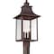 Quoizel Chancellor Outdoor Post Lantern CCR9010CU - alternate 4